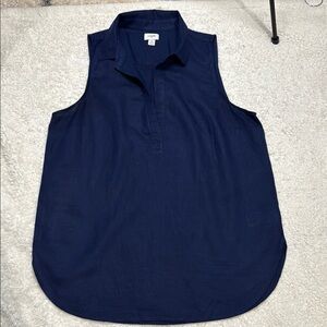 J.Crew | Size M | Navy Sleeveless Top